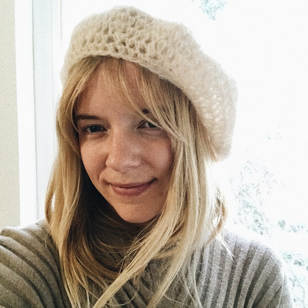 Handmade Beret w/ Matching Scarf